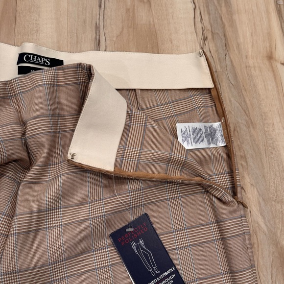NWT Chaps Perfectly Polished Ankle Trousers Dress Pants size 14 - Picture 5 of 6